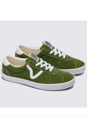 Vans Color Theory Sport Low Skate Sneakers Shoes Pesto Men Sz. 8.5 Women Sz. 10